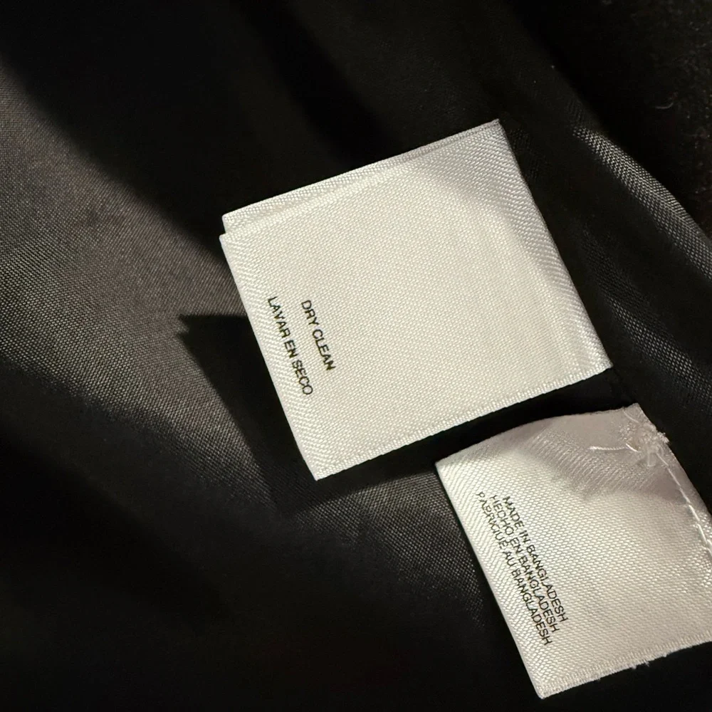 Anne Klein Black Blazer with Gold Buttons Medium - Picture 7 of 8